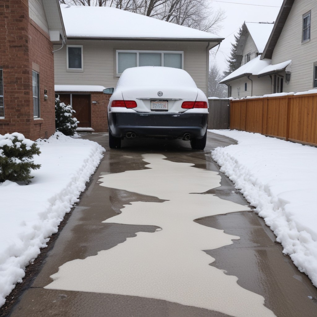 Melt Driveway Snow