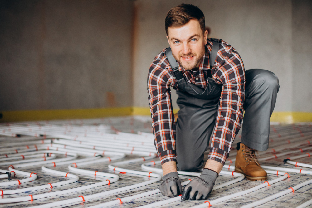 Electric Radiant Floor Heating with Cables