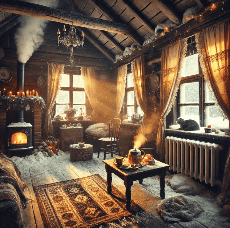make an old house warmer