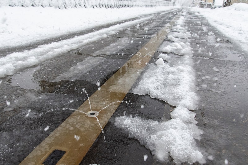 snow melting system 2025