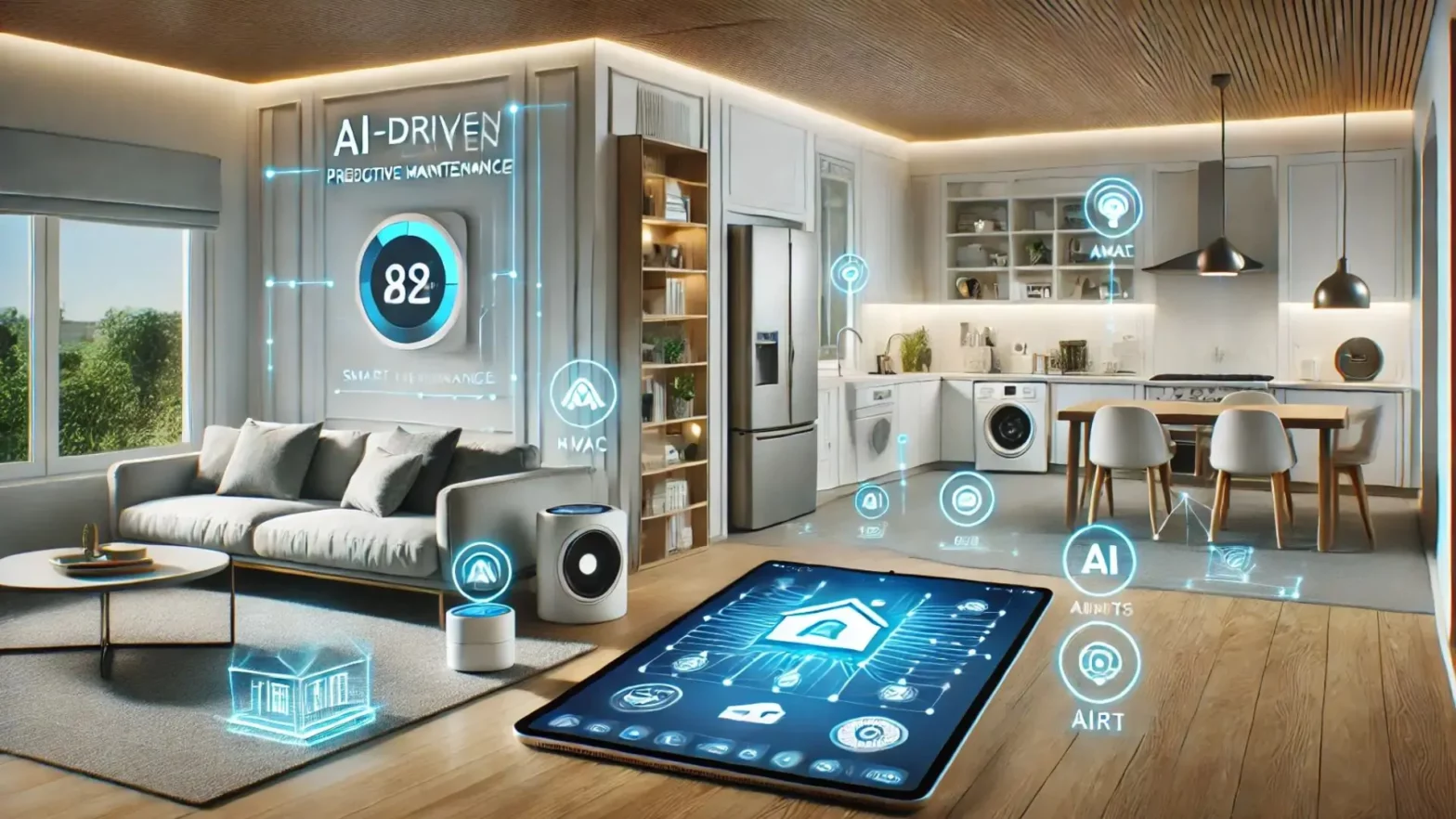Ai and make warm home cost