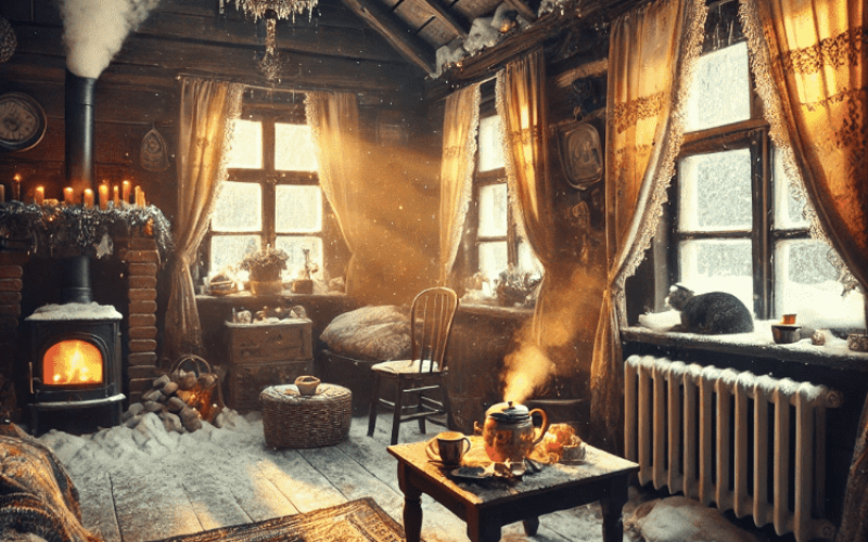 make an old house warmer